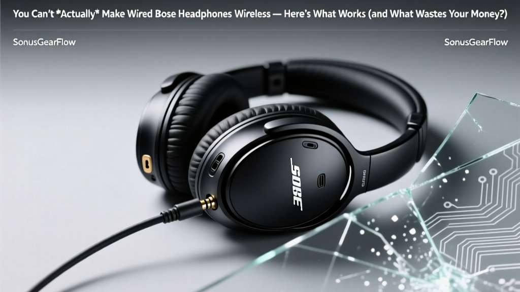 Bose Headphones Wireless Conversion: What Works