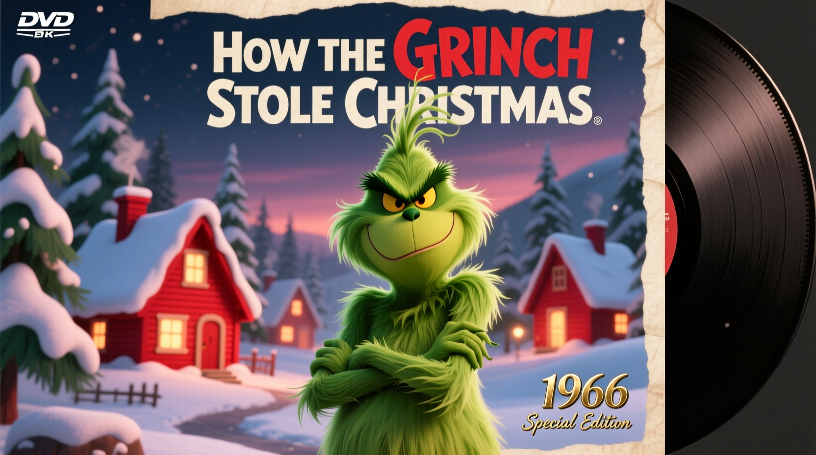 how the grinch stole christmas 1966 dvd