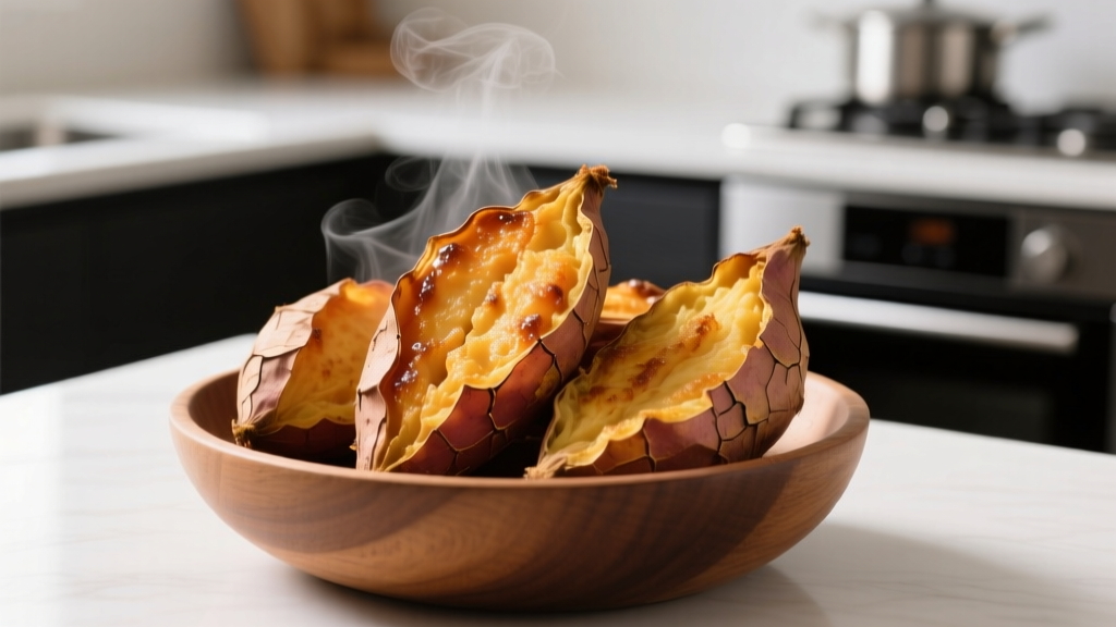 Perfect Air Fryer Japanese Sweet Potatoes (Crispy & Sweet!)