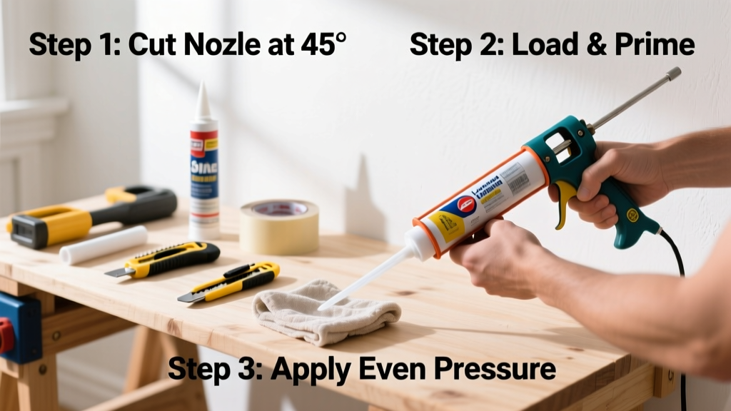 How to Use a Caulk Gun: A Step-by-Step Home Repair Guide