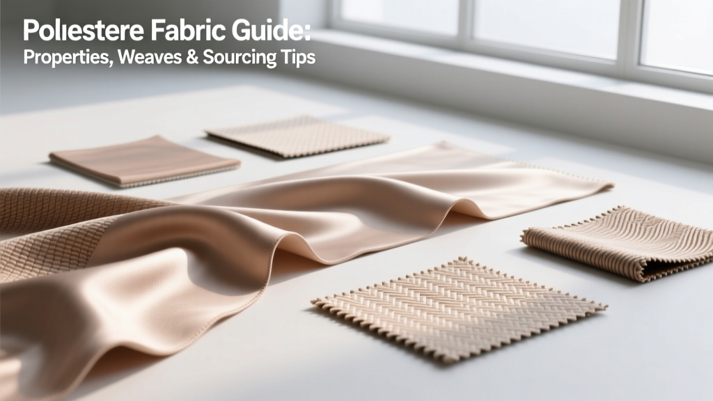 Poliestere Fabric Guide: Properties, Weaves & Sourcing Tips