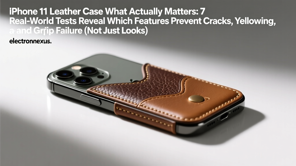 iPhone 11 Leather Case What Actually Matters: 7 Real-World Tests Reveal Which Features Prevent Cracks, Yellowing, and Grip Failure (Not Just Looks)
