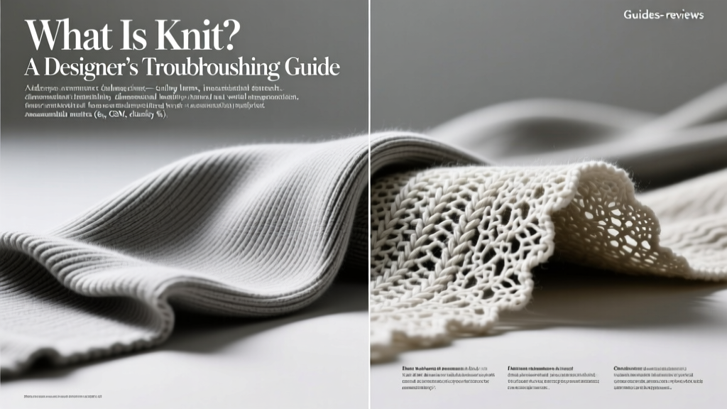 What Is Knit? A Designer’s Troubleshooting Guide