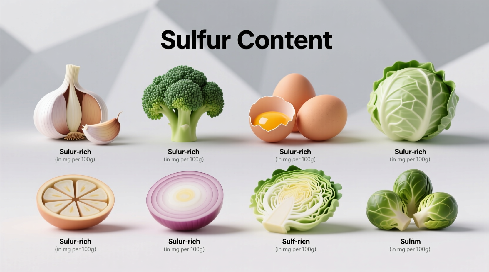 Top Sulfur-Rich Foods: Complete Dietary Guide