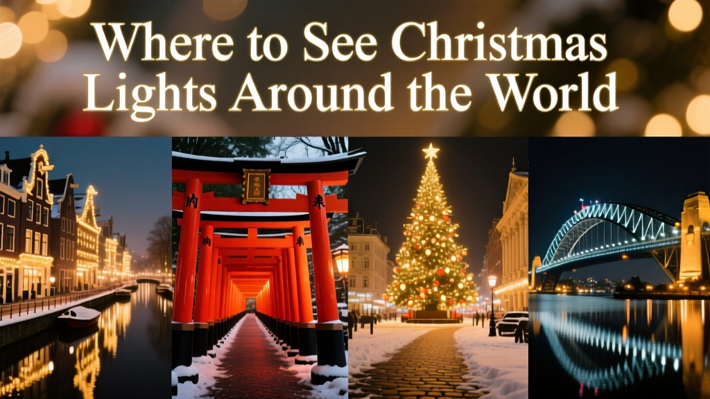 Where To See Christmas Lights Around The World: A Global Guide to Illuminated Celebrations
