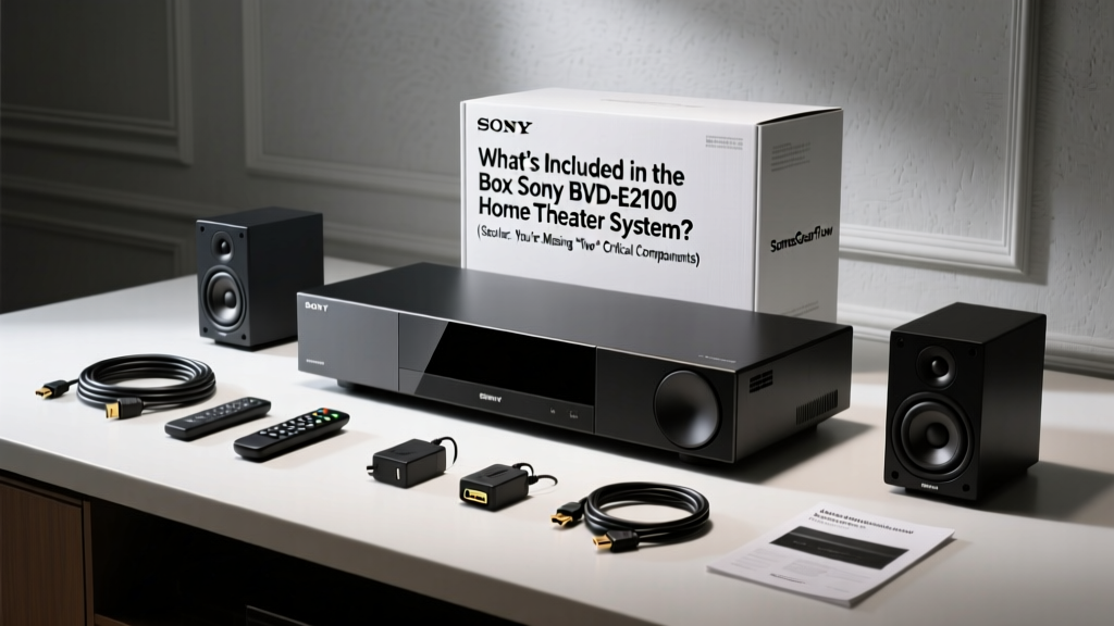 Sony BVD-E2100 What’s Included in the Box (2026)