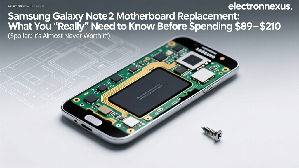 Samsung Galaxy Note 2 Motherboard Replacement: What You *Really* Need to Know Before Spending $89–$210 (Spoiler: It’s Almost Never Worth It)