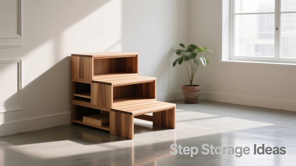 12 Smart Step Storage Ideas for Small Spaces, Staircases, and Multi-Functional Homes