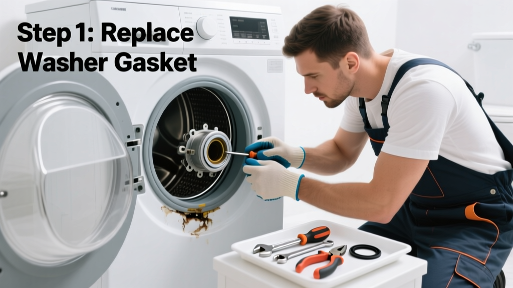 Fixing a Washer Leak in the Bathroom: Step-by-Step Repair