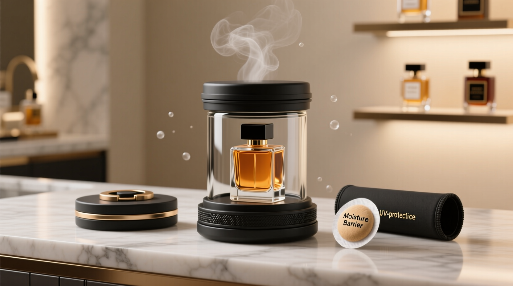 closet organization tips for fragrance collections