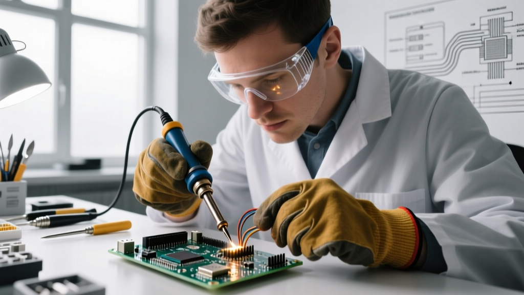 Person Wearing Soldering Gear Job: Career & PPE Guide