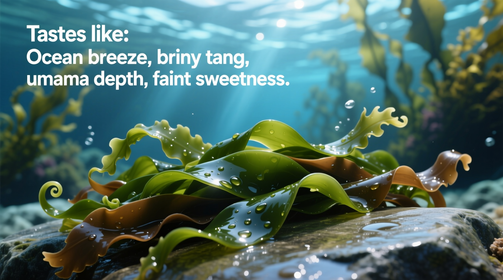 what does seaweed taste like