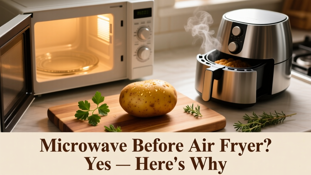 Microwave Potatoes Before Air Frying? Yes — Here’s Why