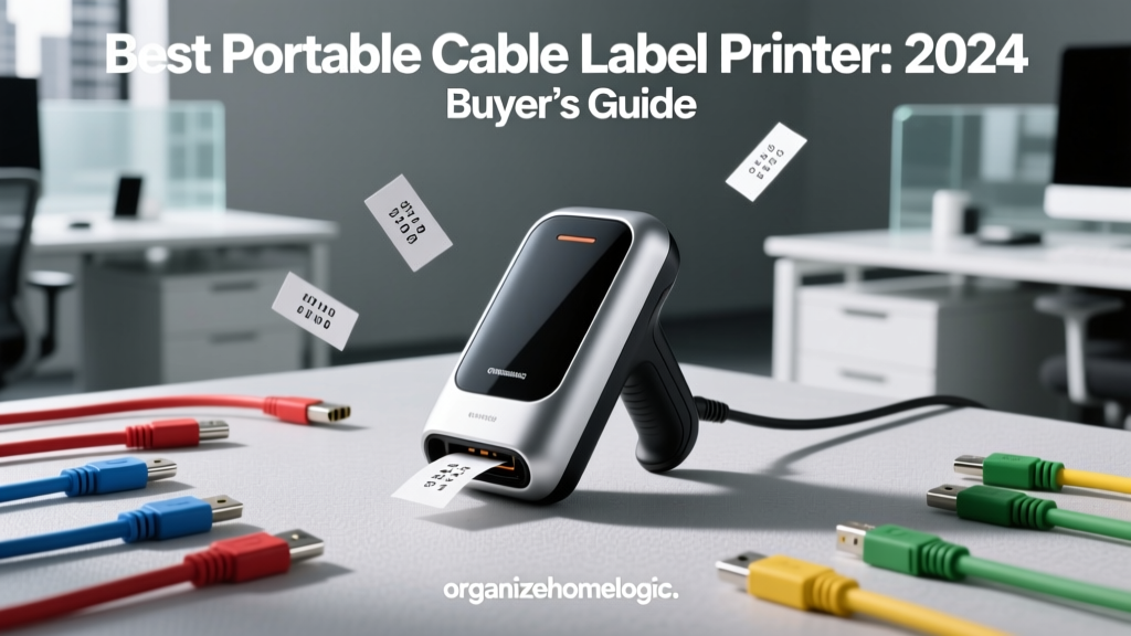 Best Portable Cable Label Printer: 2024 Buyer’s Guide