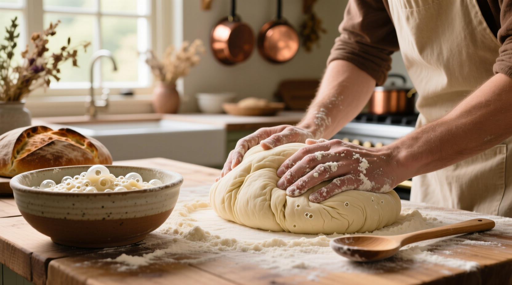 sourdough pizza crust dough recipe