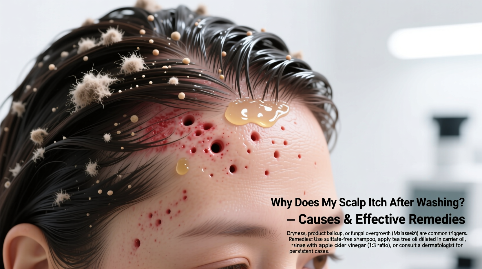 why does my scalp itch after washing and what remedies work