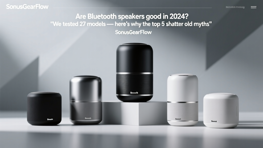 Bluetooth Speakers 2026: Audiophile-Grade Portable Audio