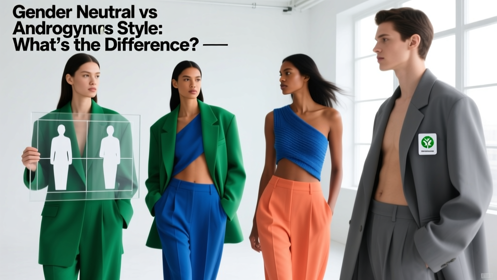 Gender Neutral vs Androgynous Style: What’s the Difference?