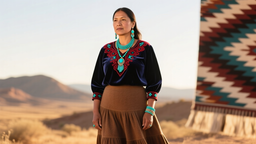 Diné Velvet Shirts & Tiered Skirts: 2026 Regalia Guide