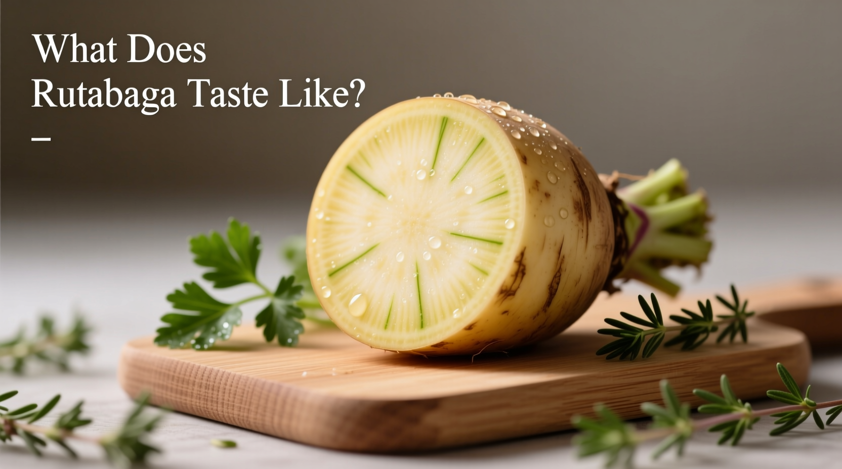 what does rutabaga taste like