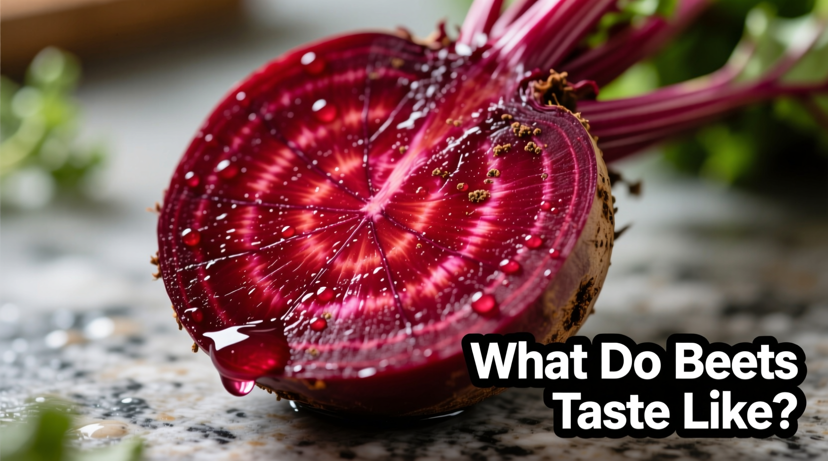 what do beets taste like