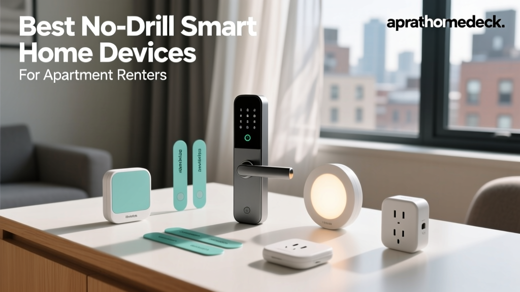 Best No-Drill Smart Home Devices For Apartment Renters