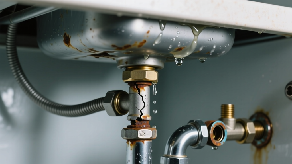 Sink Leaking Underneath and Not Working at All