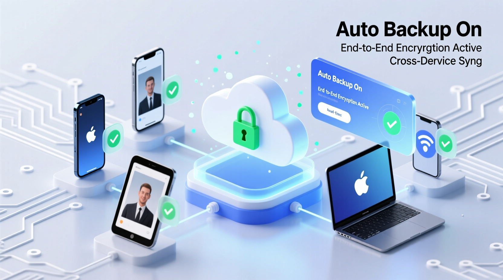 how to back up photos automatically across devices securely
