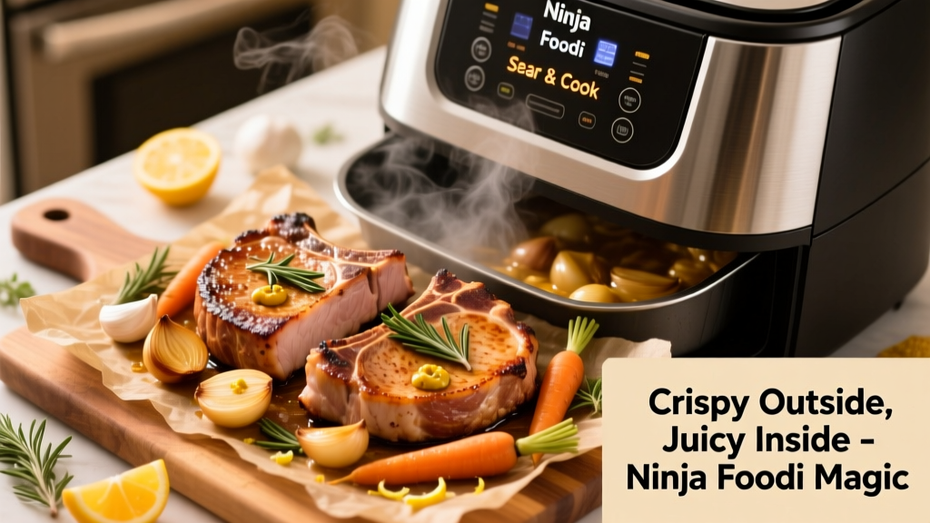Best Pork Chop Recipes for Ninja Foodi (Crispy & Juicy!)
