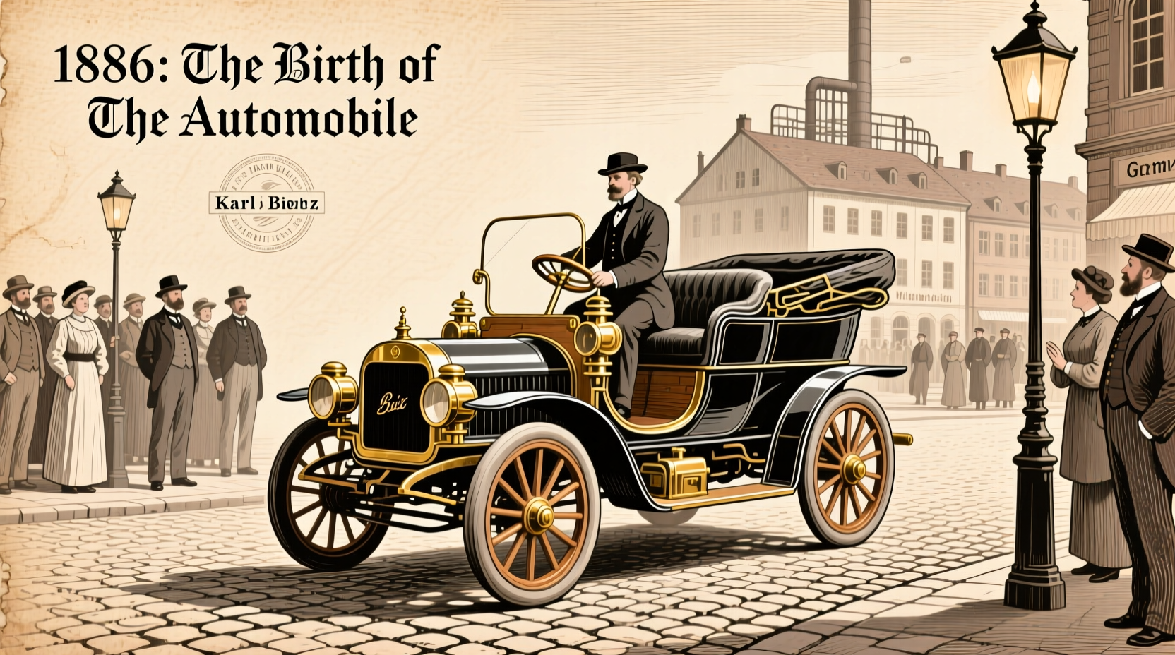 When Was the First Car Built? 1886: The Birth of the Automobile