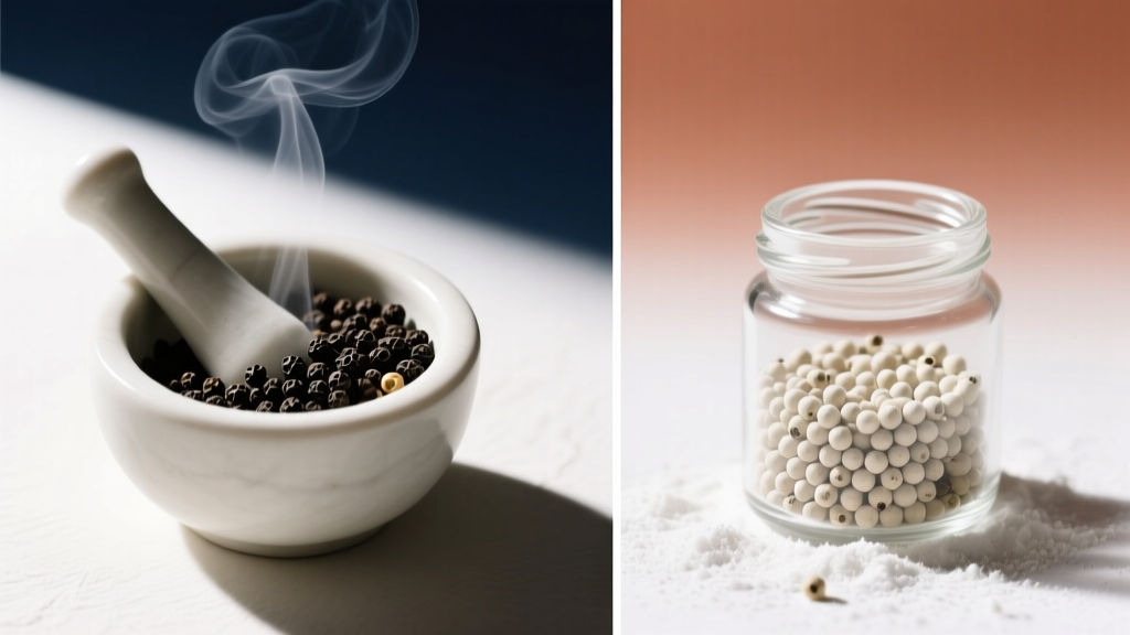 Black Pepper vs White Pepper: When to Substitute (2026)