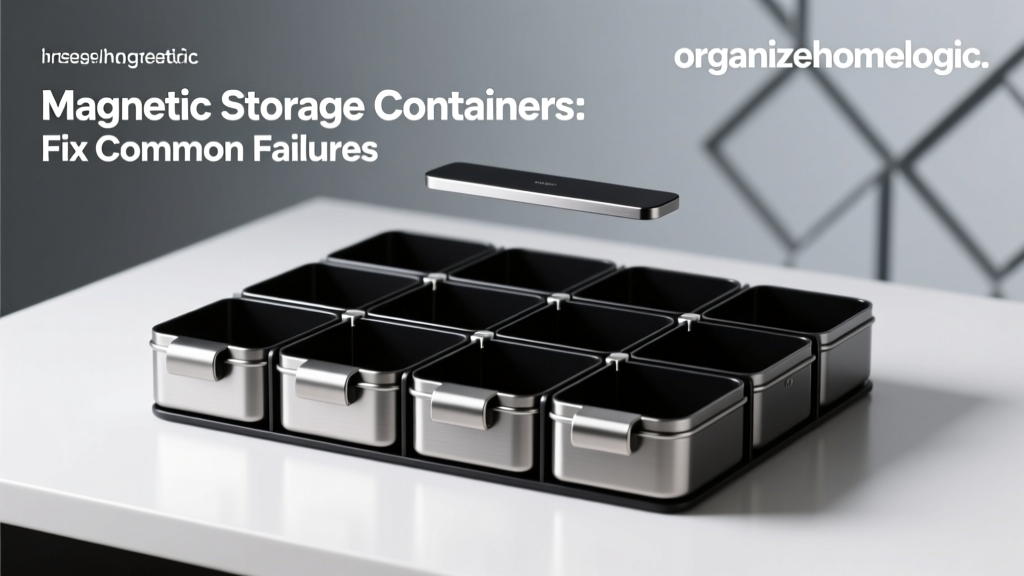 Magnetic Storage Containers: Fix Common Failures