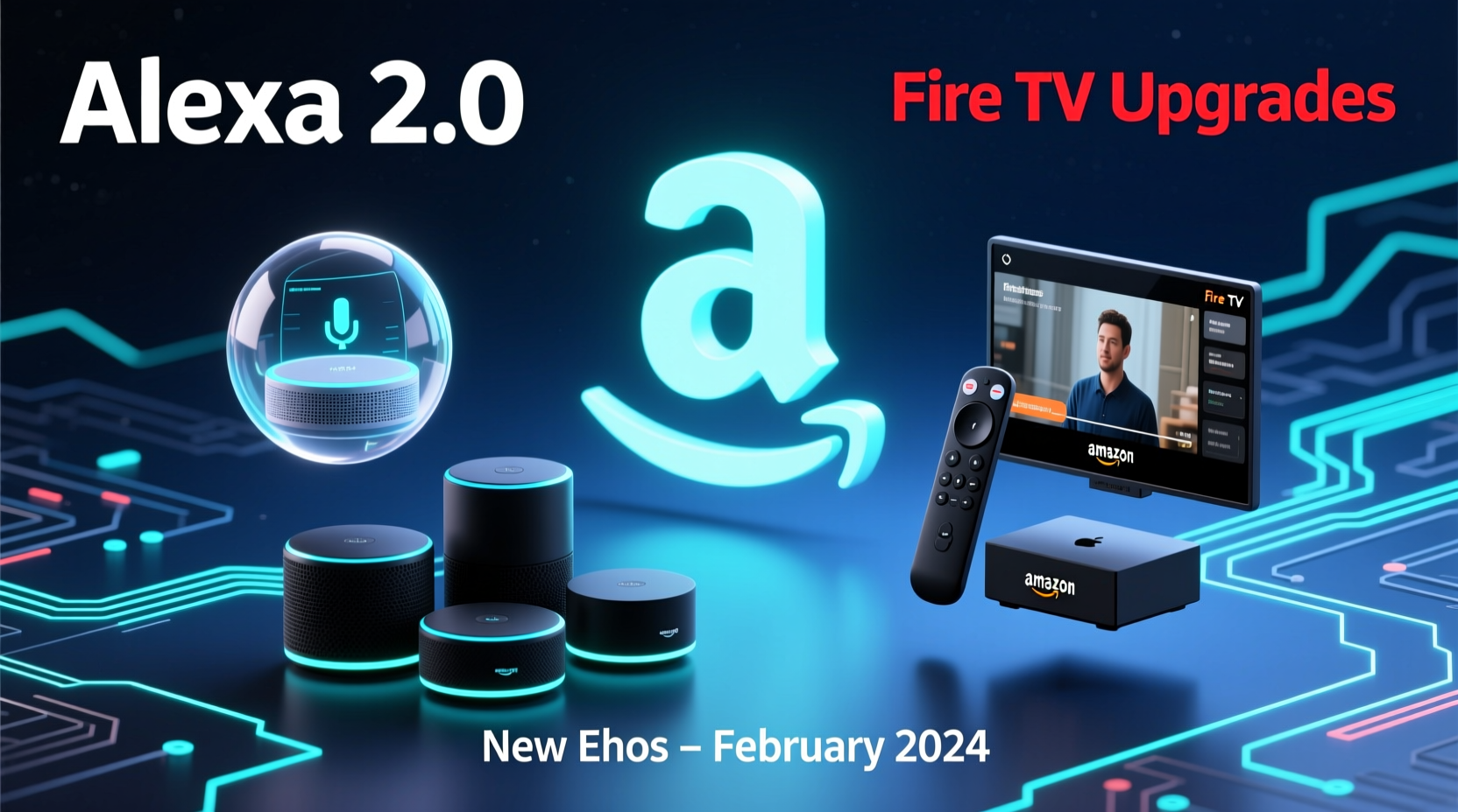 What to Expect at Amazon's February Event: Alexa 2.0, New Echos, and Fire TV Upgrades