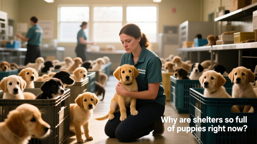 Why Are Shelters and Rescues So Full of Puppies Right Now?