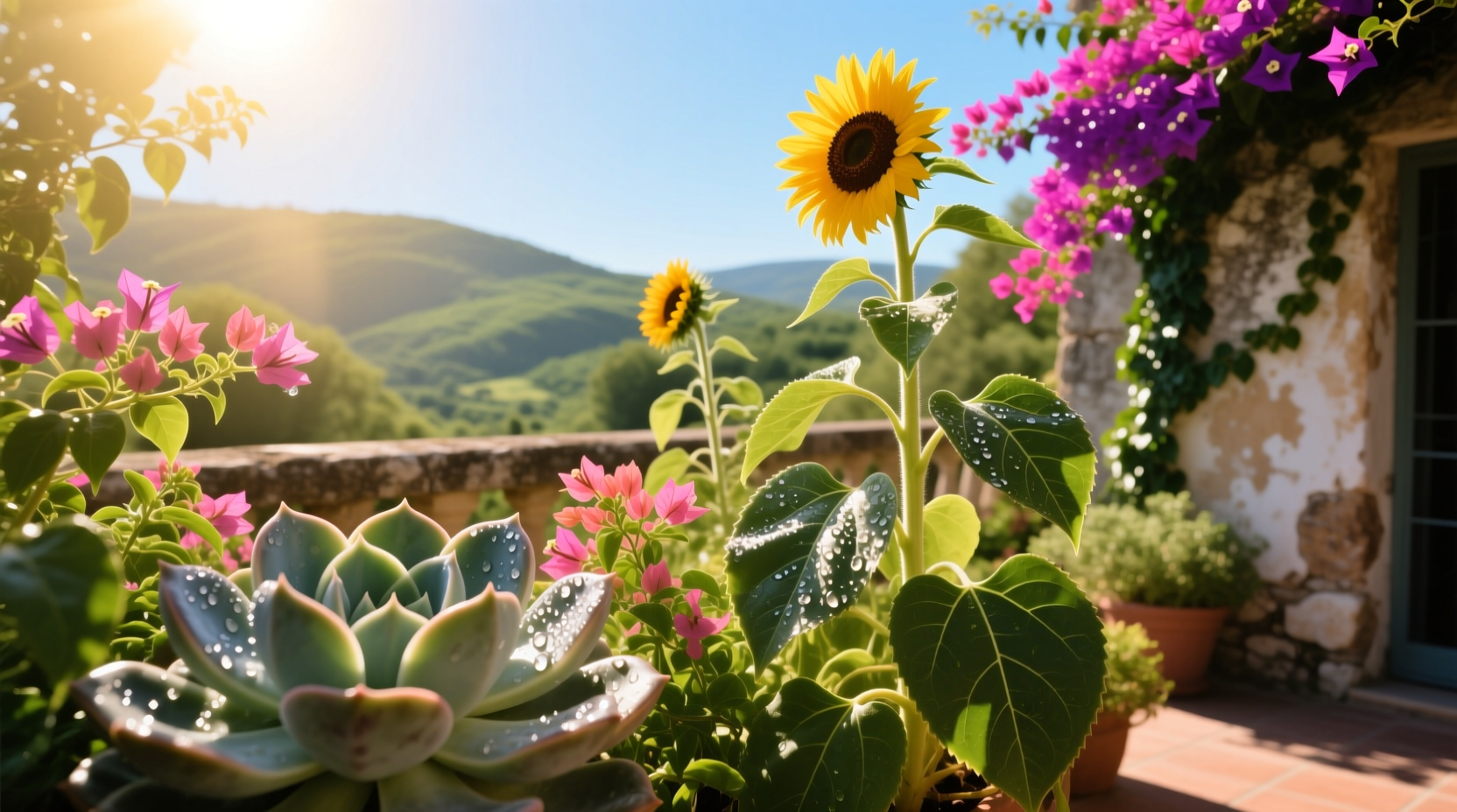 sun loving plants