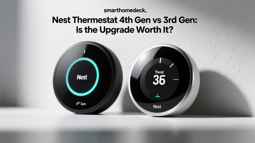 Nest Thermostat 4th Gen vs 3rd Gen: Is the Upgrade Worth It?