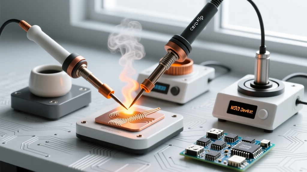 Soldering Iron Tip Temperature: Ceramic vs Induction Compared