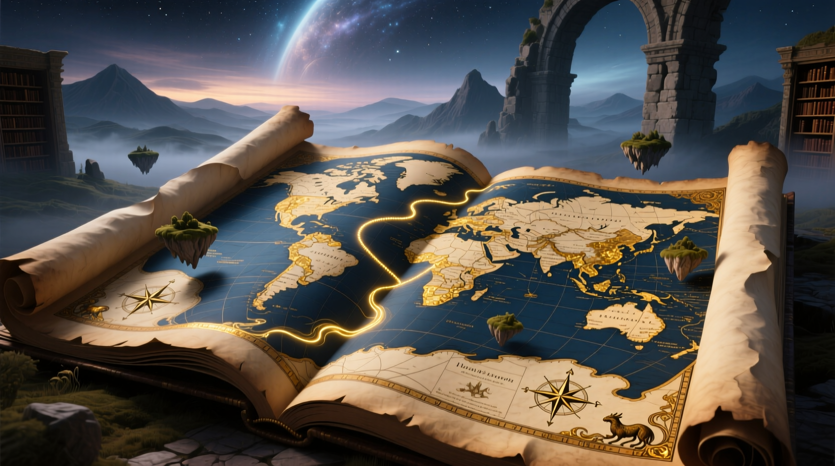 mapping with atlas