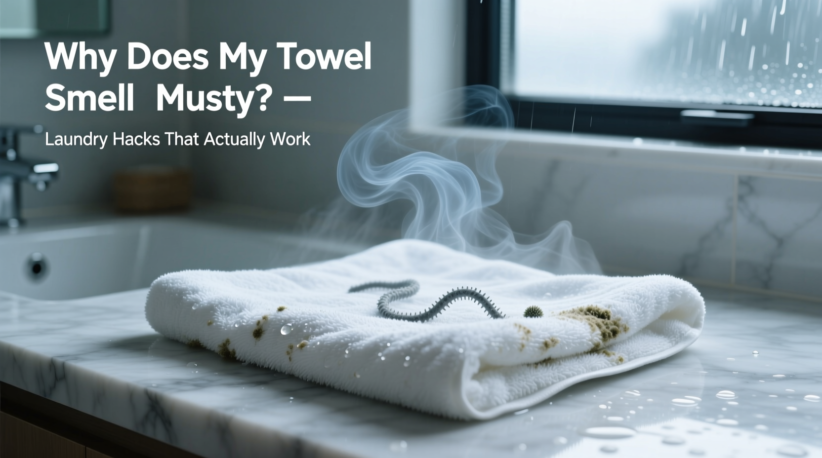why does my towel smell musty after washing laundry hacks