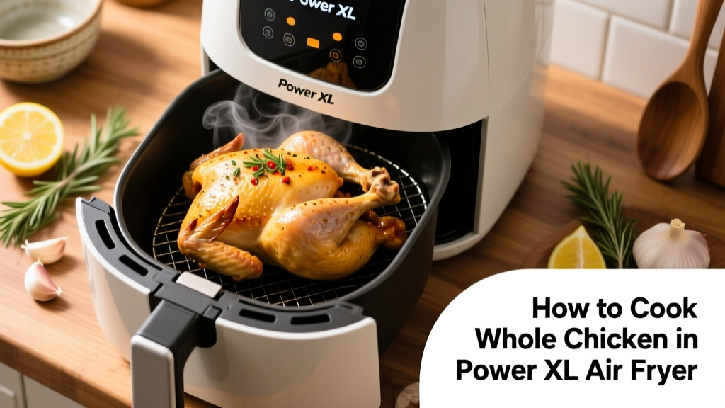 How to Cook Whole Chicken in Power XL Air Fryer