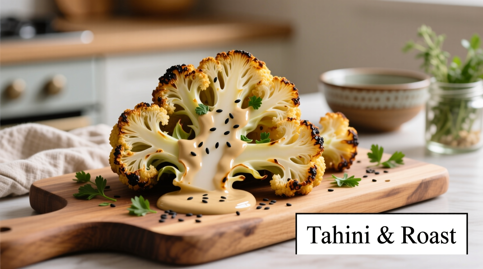 Perfect Roasted Cauliflower with Tahini Recipe & Tips