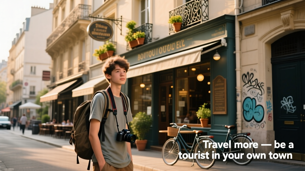 Travel More: Be a Tourist in Your Own Town