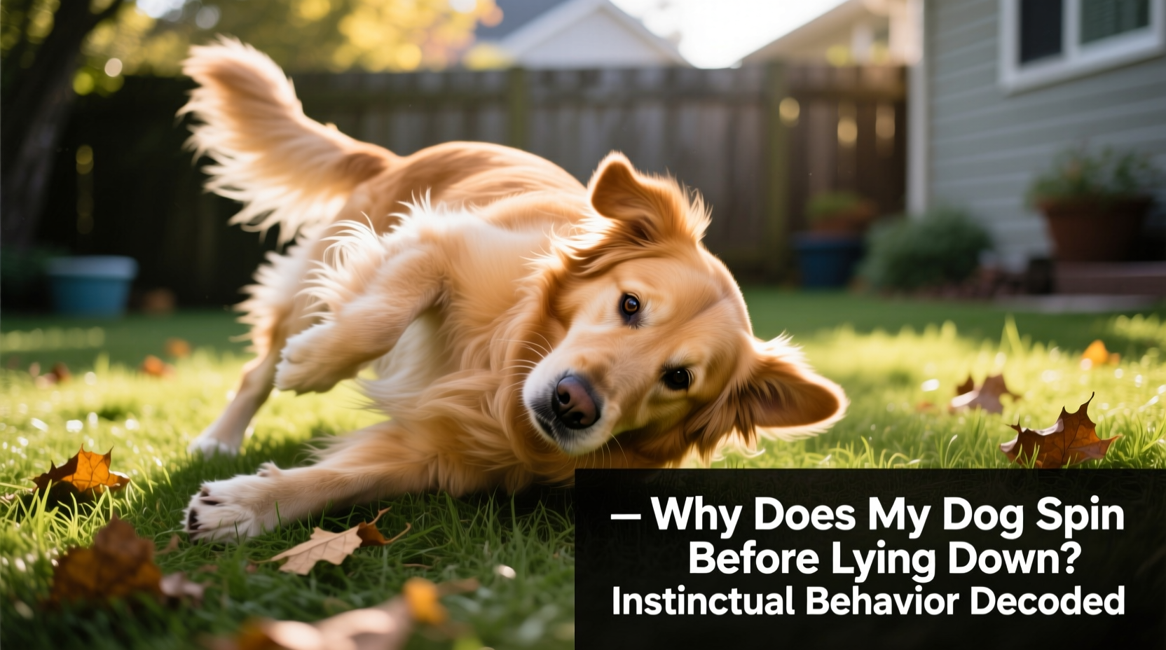 why does my dog spin before lying down instinctual behavior decoded