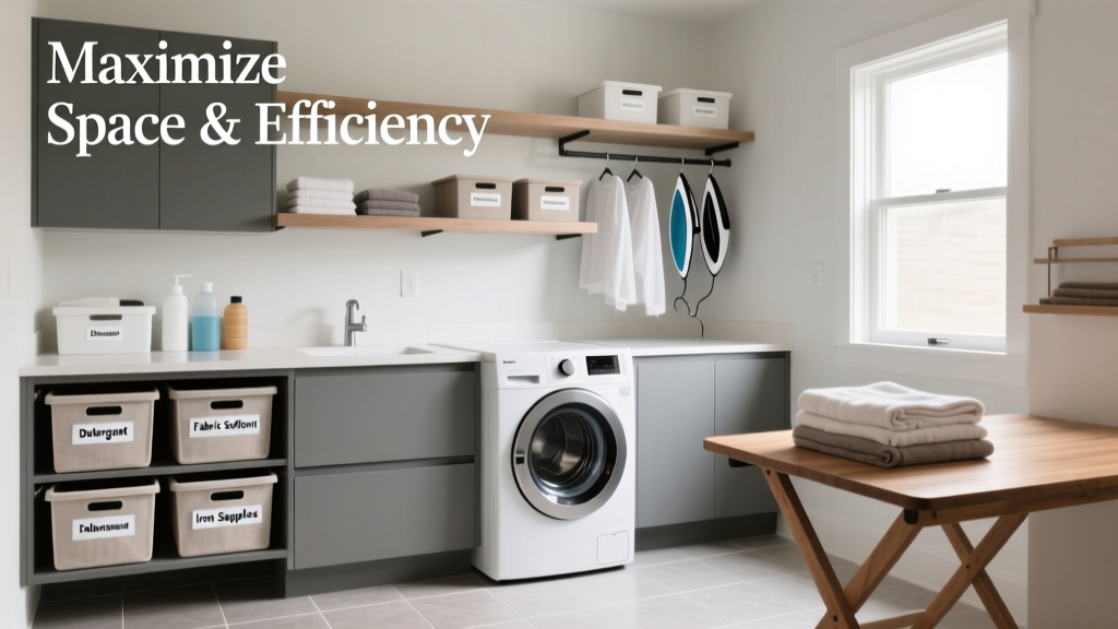 Laundry Room Organization: Smart Storage & Workflow Tips