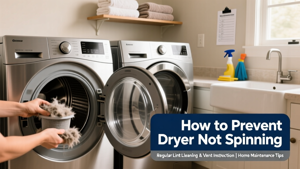 How to Prevent Dryer Not Spinning: A Homeowner’s Guide
