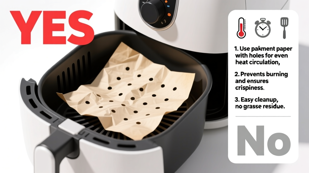Parchment Paper with Holes in Air Fryer: Yes or No?