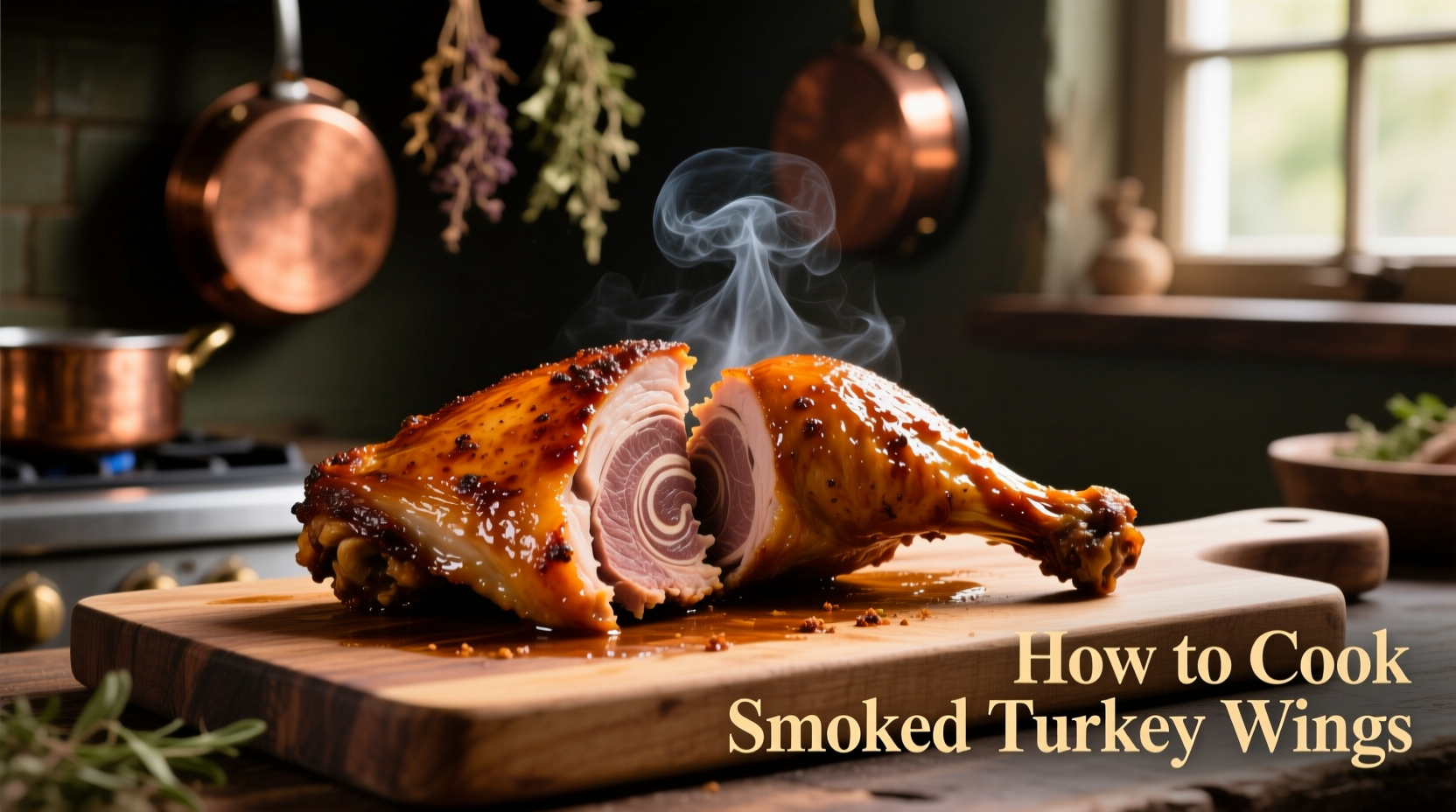 how to cook smoked turkey wings