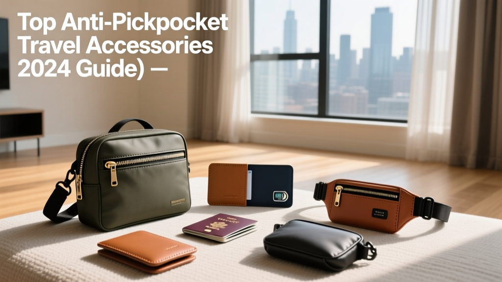 Top Anti-Pickpocket Travel Accessories (2024 Guide)