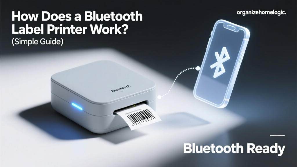 How Does a Bluetooth Label Printer Work? (Simple Guide)