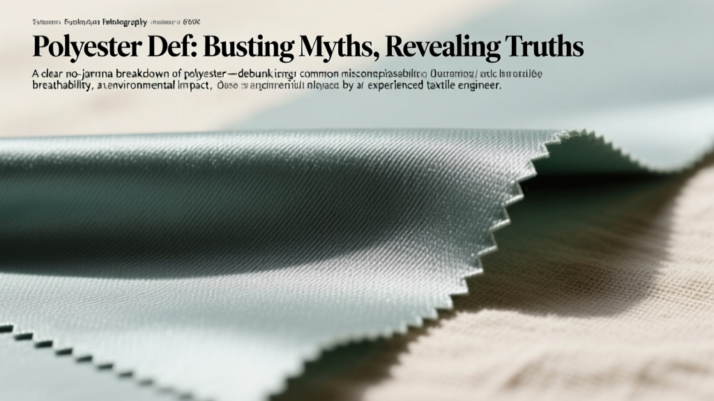 Polyester Def: Busting Myths, Revealing Truths